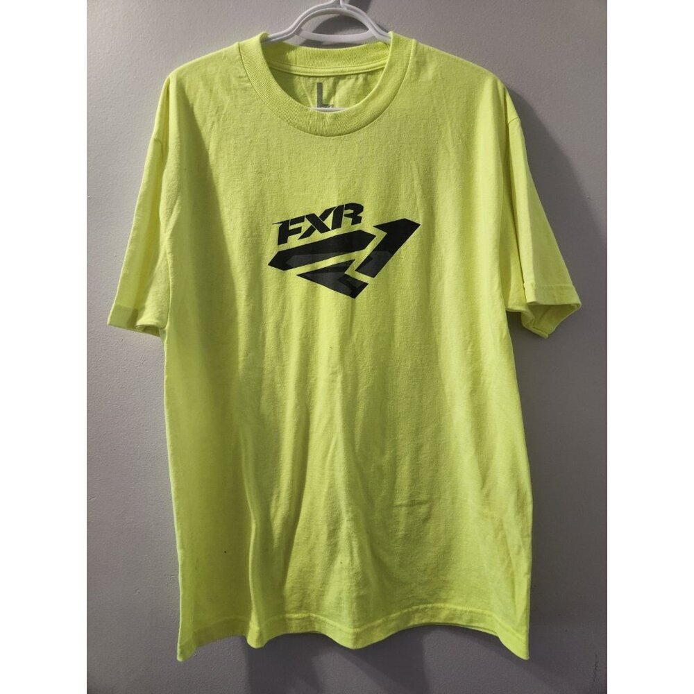 FXR T-Shirt Large Yellow Pre-Owned